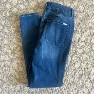 EUC White House Black Market Cashmere Denim High-Rise Skinny Jeans, 6